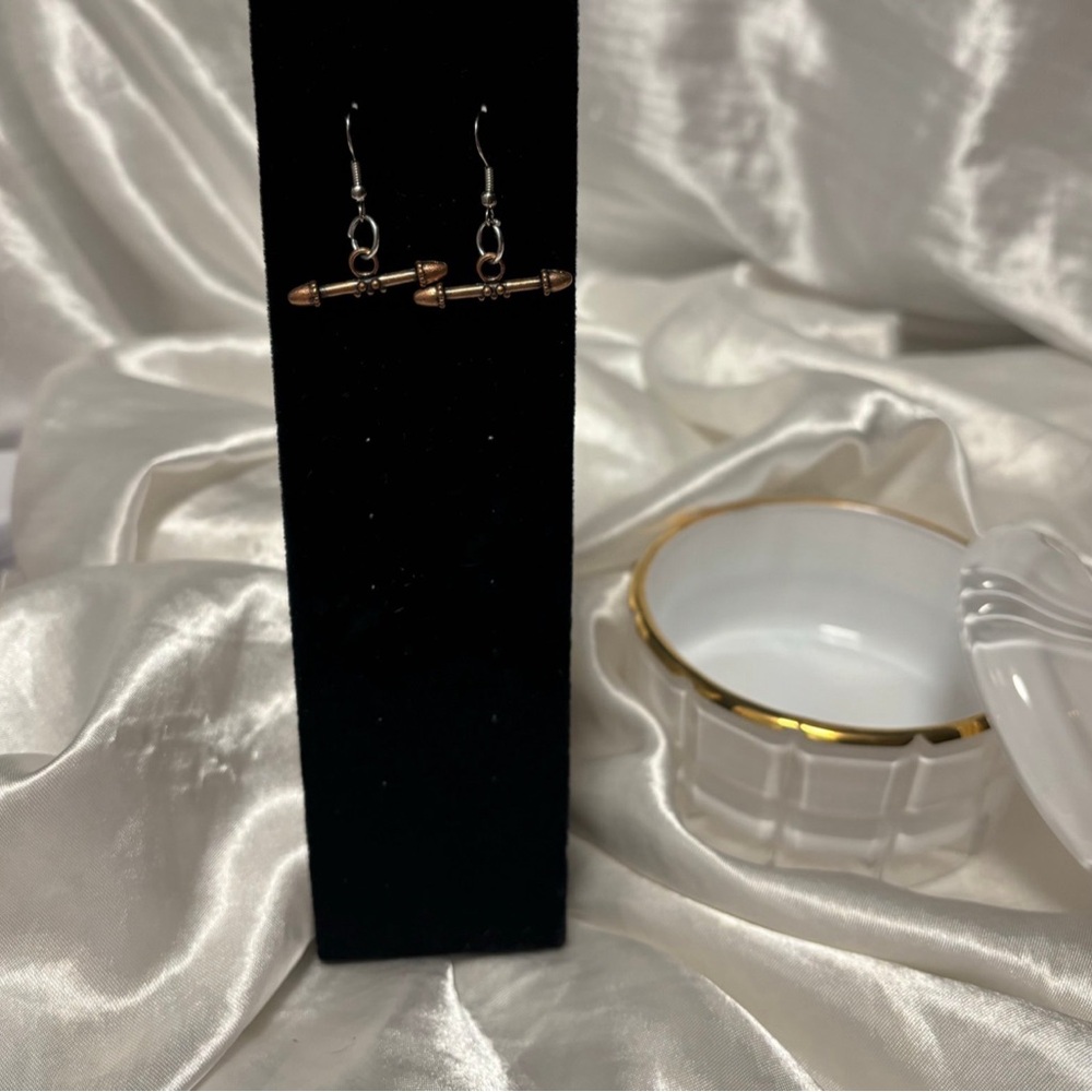 Cupids Arrow - Rose Gold Earrings